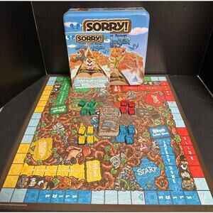 Disney Splash Mountain Board Game Complete in Metal Tin 99% Complete Parker Bros